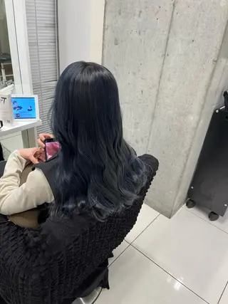 ロング りおな/エクステ /ミルクティーカラーのヘアスタイル