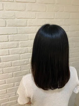 セミロング カラー 🌟縮毛矯正/ 髪質改善/髙橋🌟のヘアスタイル