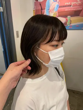 ショート カラー イトウ アキノリのヘアスタイル