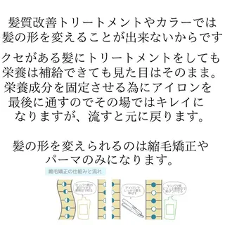 セミロング カラー 髪質改善× ハイライト溝江のヘアスタイル