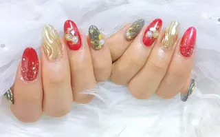 ネイル 長さだし/持込/ ins風ネイル/Umのネイルデザイン