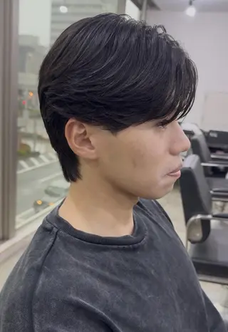 ショート カラー パーマ メンズ Men's Eir Kodamaのヘアスタイル