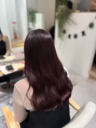 ロング カラー cut/eye 💖aika💖のヘアスタイル