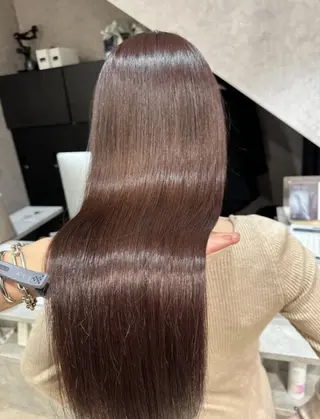 ロング Rio/ヘアセット/ ハイトーンカラーのヘアスタイル