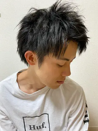 ショート メンズ La  SHE's 天王寺店所属・マルヤマ リナのマツエク・マツパデザイン