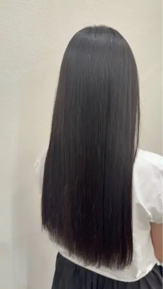 ロング mina/さいたま市 縮毛矯正/韓国ヘアのヘアスタイル