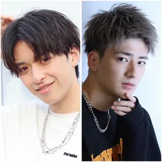 ショート メンズ サロンズ内B区画所属・新宿メンズ専門 メンズパーマ特化のヘアスタイル