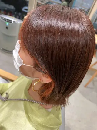 カラー きど さやかのヘアスタイル
