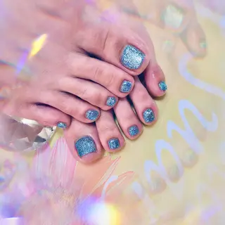 ミディアム カラー キッズ ネイル マツエク・マツパ 💎ビューティサロン 湘南　RIRAN💎のネイルデザイン