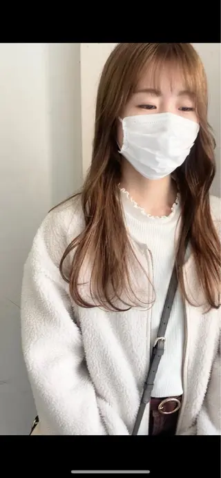 ミディアム カラー パーマ ヘアアレンジ メンズ キッズ ネイル マツエク・マツパ アイブロウ 🦕ウルフカット 🦕ａｋｉｈｏのヘアスタイル