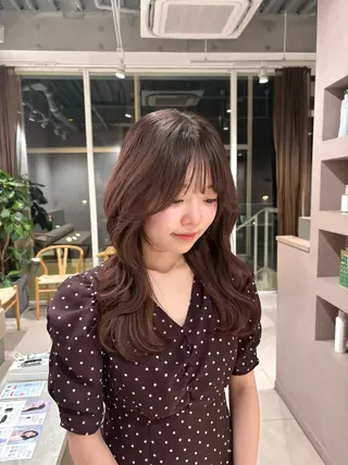 ロング Unami shibuya所属・Unami 渋谷 Mayukiのヘアスタイル