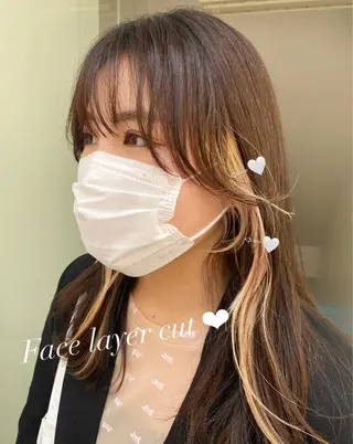 ロング レイヤーカット カノン🩷のヘアスタイル