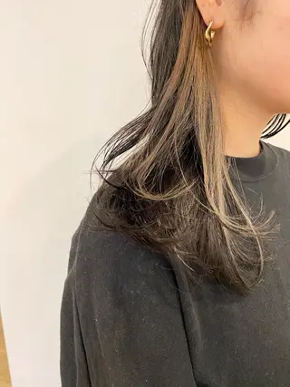 ロング カラー 柔らかいヘア/ 東徳嶺 みくのヘアスタイル