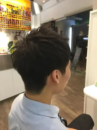 ショート メンズ 石崎 直也のヘアスタイル