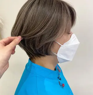 ショート カラー marju銀座 マージュギンザのヘアスタイル