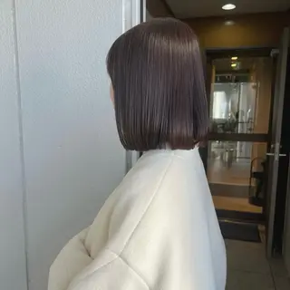 ミディアム カラー akane/ベージュ /オリーブ/ブラウンのヘアスタイル