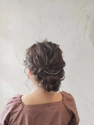 ヘアアレンジ 薄葉 美菜子のヘアスタイル