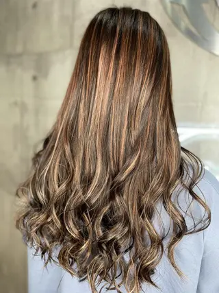 ロング カラー パーマ ヘアアレンジ メンズ キッズ ネイル マツエク・マツパ 北千住10分 肥高　壮汰のヘアスタイル