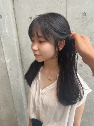 ロング 誰よりも丁寧なカット 🍀小林輝のヘアスタイル