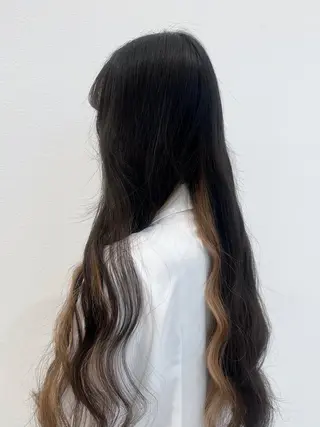 ロング カラー 東出 レイ🕊のヘアスタイル