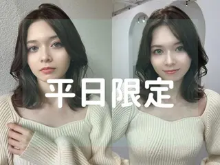 セミロング カラー Asumi 髪質改善/美髪/艶髪のヘアスタイル