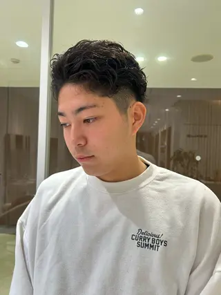 パーマ メンズ メンズカット/パ ーマ/スズキショウタのヘアスタイル