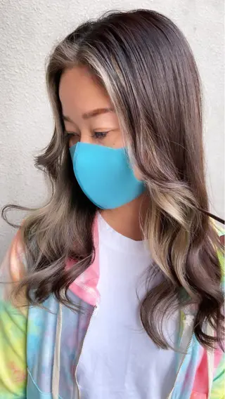 ミディアム 圧倒的美髪ストレート ツダケイタロウのヘアスタイル