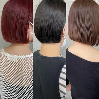 ショート カラー 江上拓郎/ショート /酸性ストレートのヘアスタイル