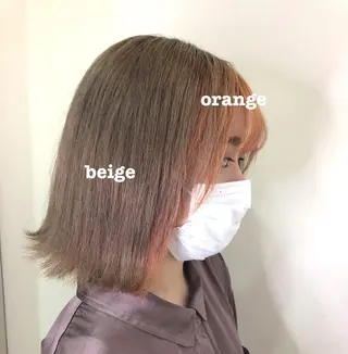 カラー ハイトーンカラー 🍬Rinka🍬のヘアスタイル