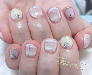 ネイル まるみ ♡のネイルデザイン