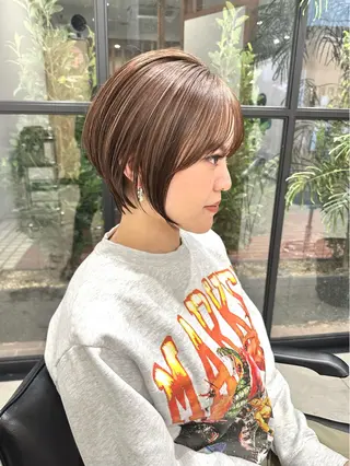 ショート 長谷川 大貴のヘアスタイル