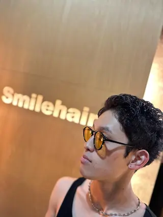 ショート メンズカットNo,1 小池 魔裟斗のヘアスタイル