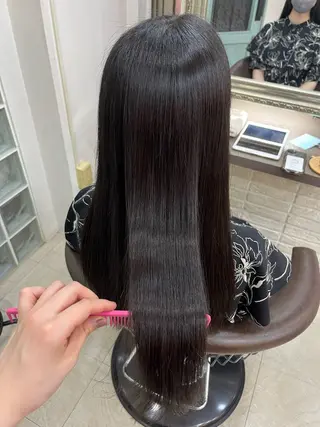 ロング 兒玉/透明感カラー 髪質改善のヘアスタイル