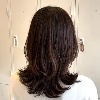 ミディアム 奈良/登美ヶ丘/ Yutaのヘアスタイル