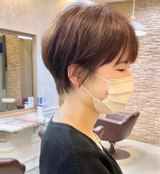 ショート 田中雄二 新潟駅南/BAEのヘアスタイル