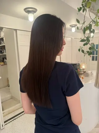 ロング 升方 楓のヘアスタイル