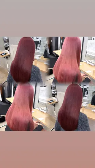 ロング 🎀暖色カラー🎀 ♡yurika♡のヘアスタイル