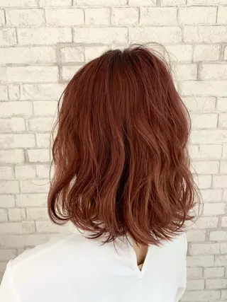 ミディアム 特殊カラー/ブリーチ 道満ゆいなのヘアスタイル