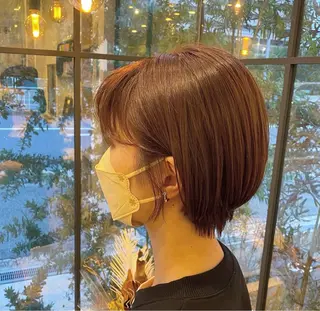 ショート LILIA.所属・石立 瑠菜のヘアスタイル