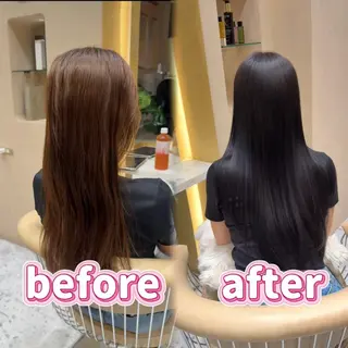 ロング カラー 名古屋/髪質改善/ 透明感SHIZUKAのヘアスタイル