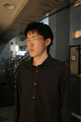 ショート カラー メンズ 佐々木 蓮のヘアスタイル