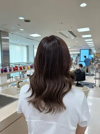 カラー 🎀暖色カラー/透明 感カラー/ひな🎀のヘアスタイル