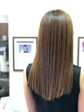 ロング 清原 悠理のヘアスタイル