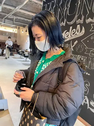 ショート カラー メンズヘア/レイヤー /ボブ山内春輝のヘアスタイル