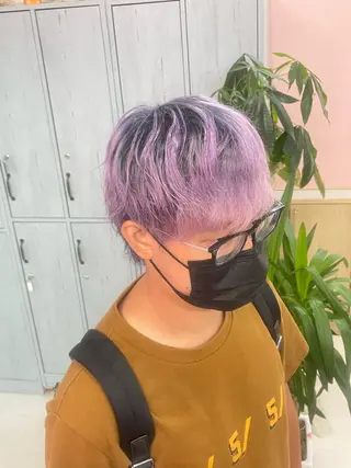 ショート カラー ブリーチ人気No.1 MANATO🎨🌈のヘアスタイル