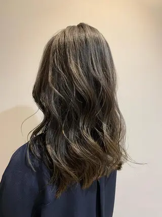 ミディアム カラー HAIR＆MAKE EARTH元住吉所属・圧倒的艶髪✨ 掛川大輝のヘアスタイル