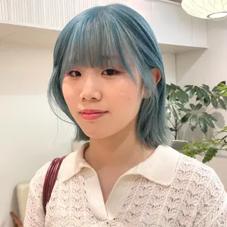 ミディアム カラー 🪅ブリーチカラー 🪅琉羽Ruuのヘアスタイル