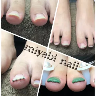 ネイル miyabi nail 桂川駅近くのネイルデザイン