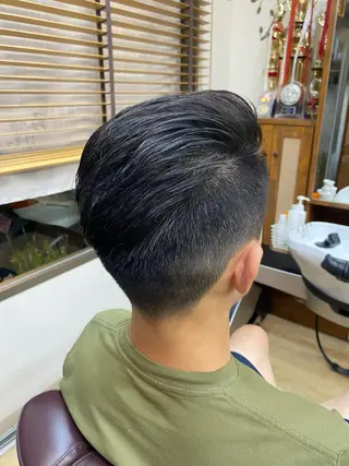 ショート メンズ 浅見 天翔のヘアスタイル