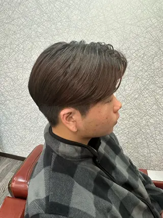 ショート パーマ 田島 颯人のヘアスタイル